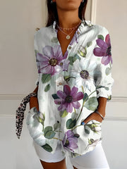 Violette Blumen